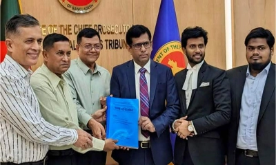 জুলাই গণহত্যা: হাসিনার বিরুদ্ধে তদন্ত প্রতিবেদন দাখিল