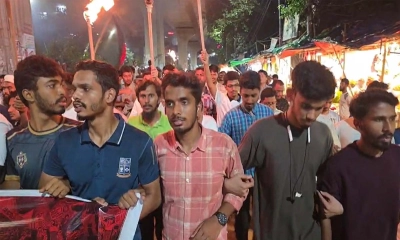 ‘জুলাই ঐক্যের’ বিক্ষোভ মিছিল শুরু