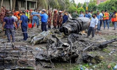 উত্তরায় বিমান দুর্ঘটনা : আজ রাষ্ট্রীয় শোক