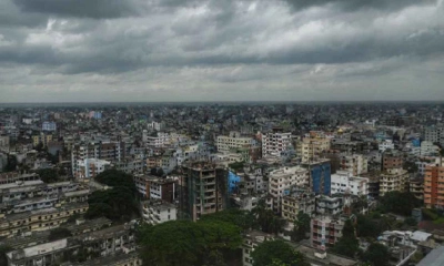 মেঘাচ্ছন্ন থাকবে ঢাকার আকাশ, বৃষ্টির সম্ভাবনা