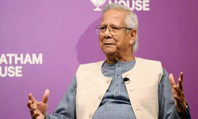 প্রধান উপদেষ্টা ড. মুহাম্মদ ইউনূস। ছবি- সংগৃহীত