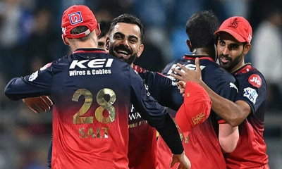 ওয়াংখেড়েতে ১০ বছরের আক্ষেপ মেটাল ব্যাঙ্গালুরু