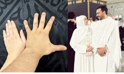 মসজিদুল হারামে বিয়ে করলেন অভিনেত্রী কুবরা