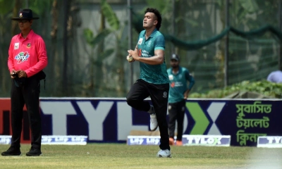 ‘সেঞ্চুরি’ করে লজ্জায় ডুবলো তাসকিন
