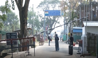 টানা ৮ দিন পর আখাউড়া স্থলবন্দরে আমদানি-রপ্তানি শুরু