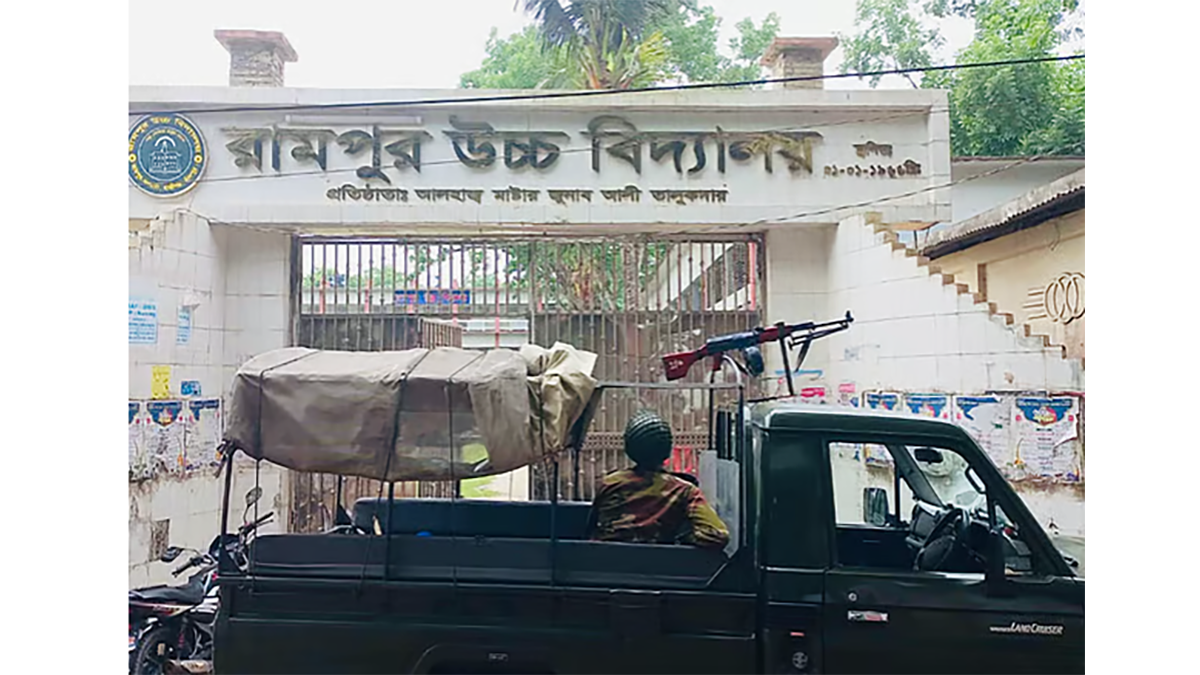 পরীক্ষা খারাপ হওয়ায় এসএসসির কেন্দ্র ভাঙচুর