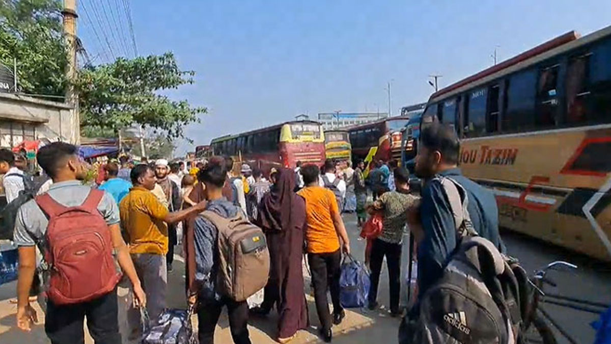 মহাসড়ক ফাঁকা, ঈদযাত্রায় স্বস্তি