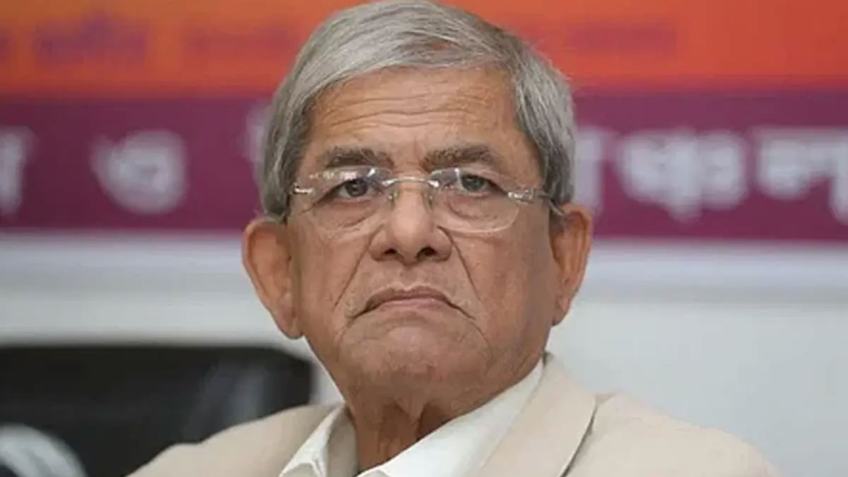 সন্ধ্যায় দেশে ফিরছেন মির্জা ফখরুল