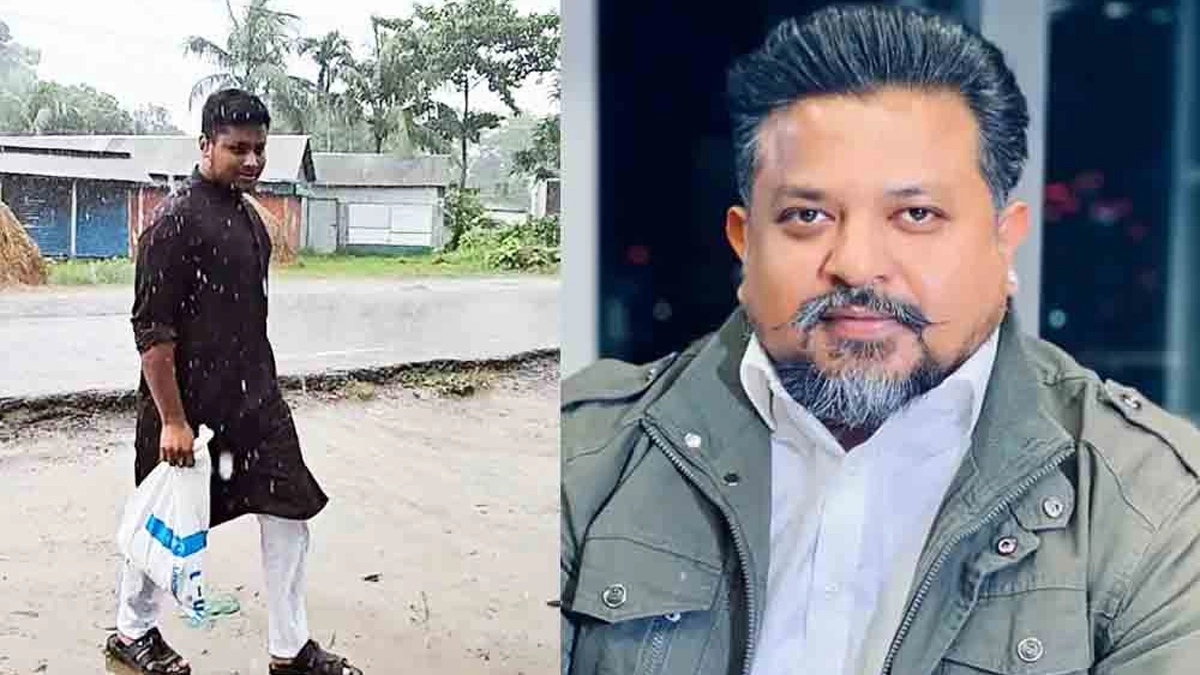 এনসিপির দক্ষিণাঞ্চলের মুখ্য সংগঠক হাসনাত আবদুল্লাহ ও সাংবাদিক জুলকারনাইন সায়ের। ছবি- সংগৃহীত