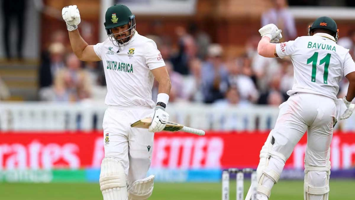 দক্ষিণ আফ্রিকা ও অস্ট্রেলিয়ার মধ্যকার ম্যাচের অংশ। ছবি- সংগৃহীত