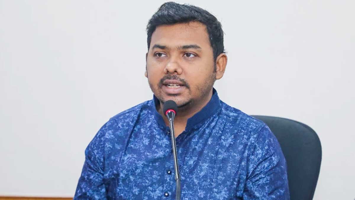 এনসিপির যুগ্ম আহ্বায়ক সারোয়ার তুষার। ছবি- সংগৃহীত