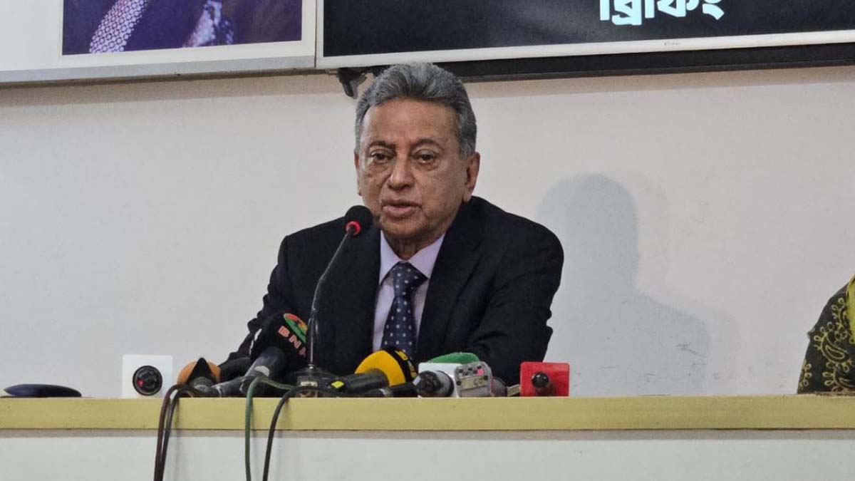 বিএনপির স্থায়ী কমিটির সদস্য আমীর খসরু মাহমুদ চৌধুরী। ছবি- সংগৃহীত