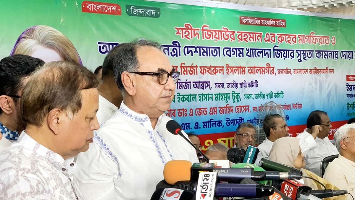 বিএনপির স্থায়ী কমিটির সদস্য মির্জা আব্বাস। ছবি- সংগৃহীত