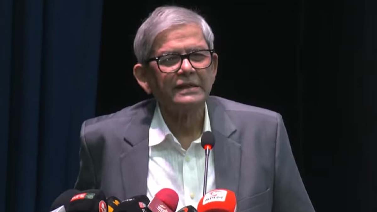 বিএনপি মহাসচিব মির্জা ফখরুল ইসলাম আলমগীর। ছবি- সংগৃহীত