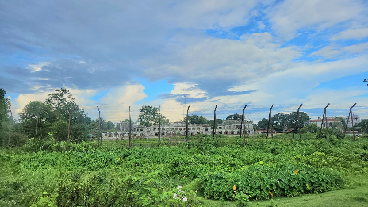 মৌলভীবাজারের কুলাউড়া সীমান্ত। ছবি- রূপালী বাংলাদেশ