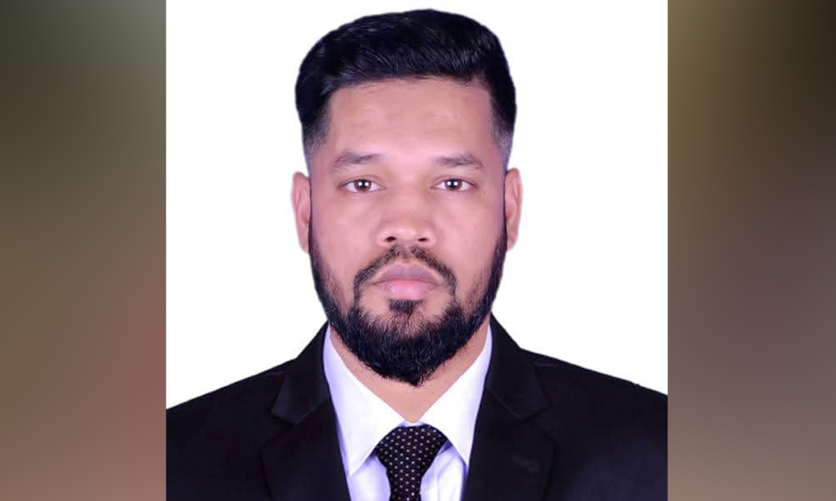 সাবেক গোয়েন্দা কর্মকর্তা শামীম হাসান। ছবি- রূপালী বাংলাদেশ