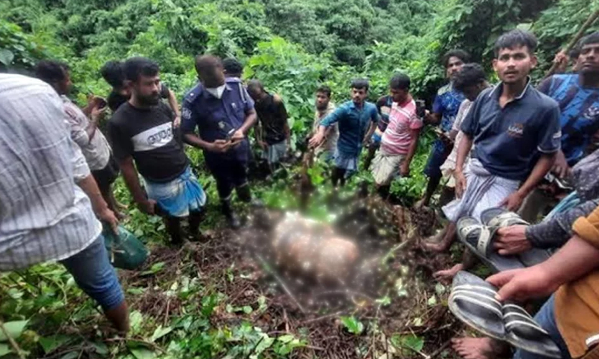 ব্যবসায়ীর মরদেহ উদ্ধার। ছবি- সংগৃহীত
