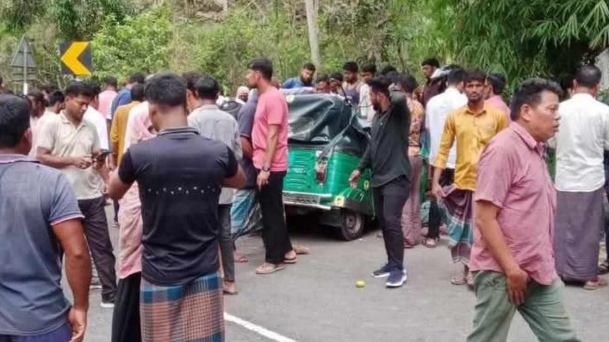 রাঙামাটিতে পিকআপ-সিএনজি সংঘর্ষ, নিহত ৫