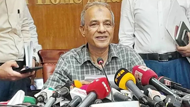 স্বরাষ্ট্র উপদেষ্টা জাহাঙ্গীর আলম চৌধুরী। ছবি- সংগৃহীত