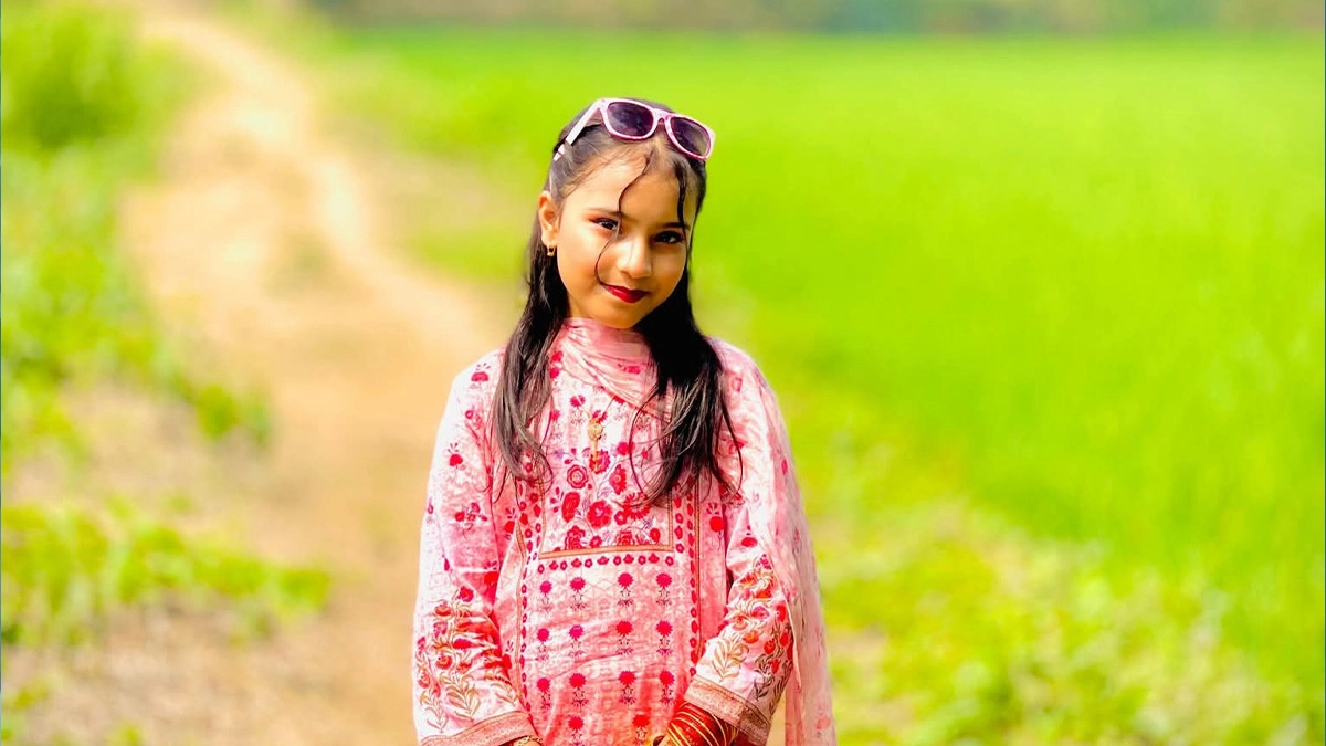 সায়মা আক্তার (৯)। ছবি- রূপালী বাংলাদেশ