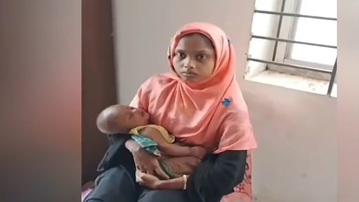 মোবাইলের জন্য বিক্রি করা সন্তানকে উদ্ধার