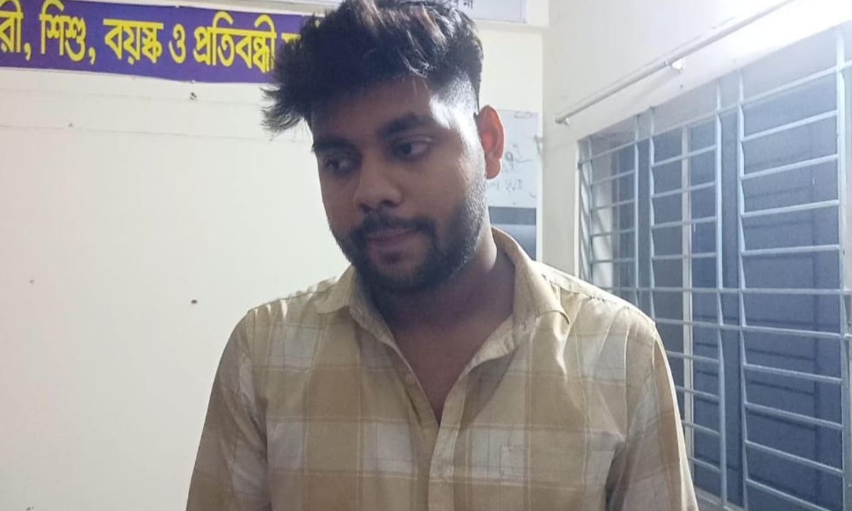 ভারতীয় যুবক আরিয়ান। ছবি- রূপালী বাংলাদেশ