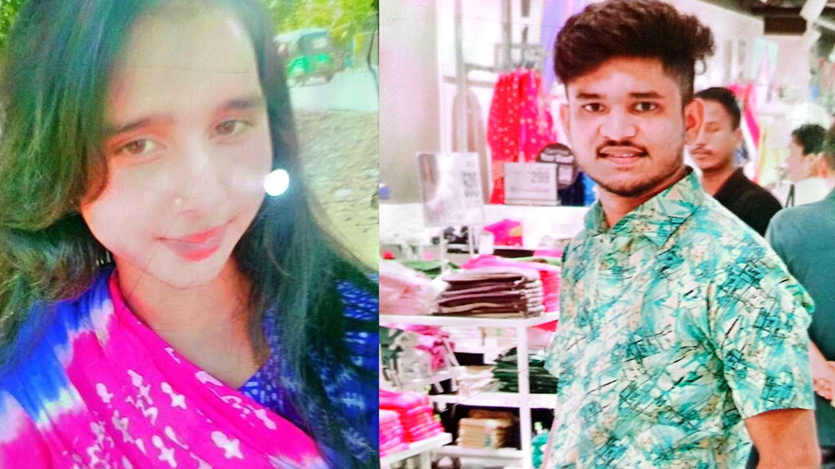 ববি আক্তার ও রোহান ব্যাপারী। ছবি- সংগৃহীত