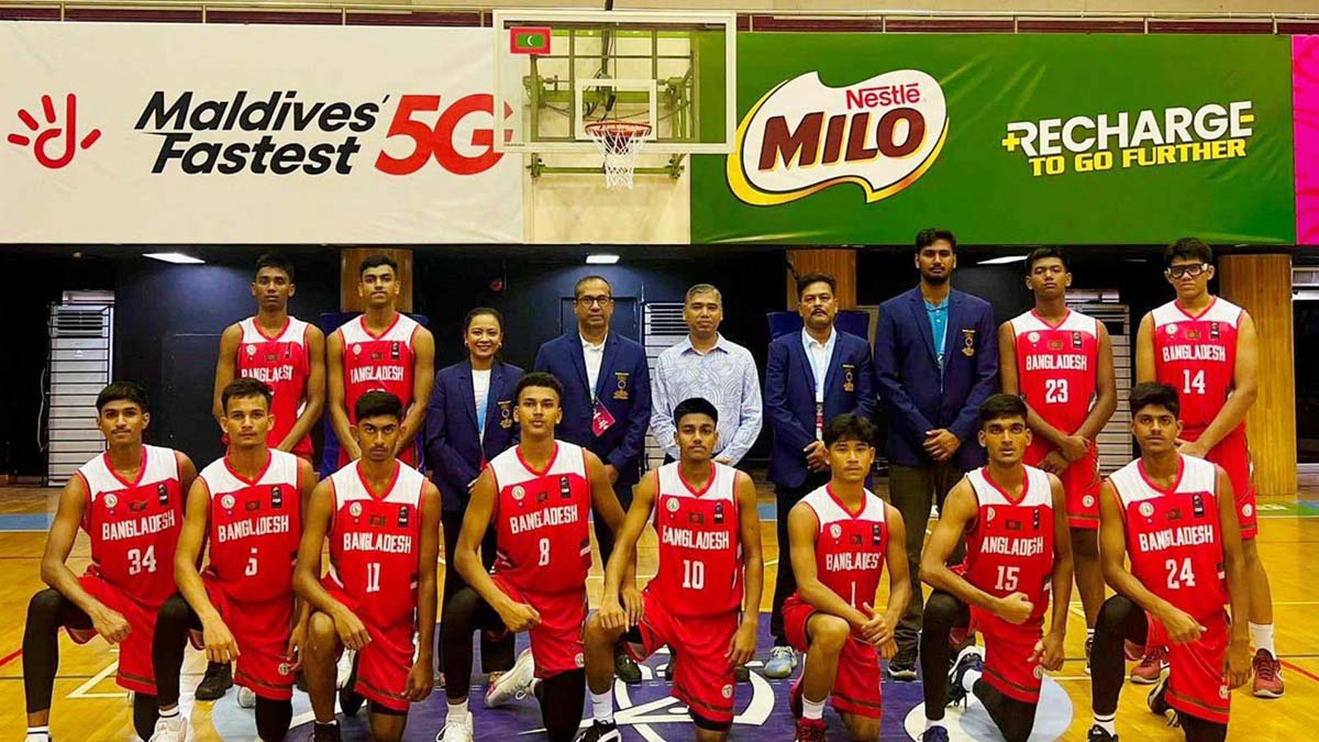 দক্ষিণ এশিয়ান বাস্কেটবলে বাংলাদেশের ব্রোঞ্জ জয়