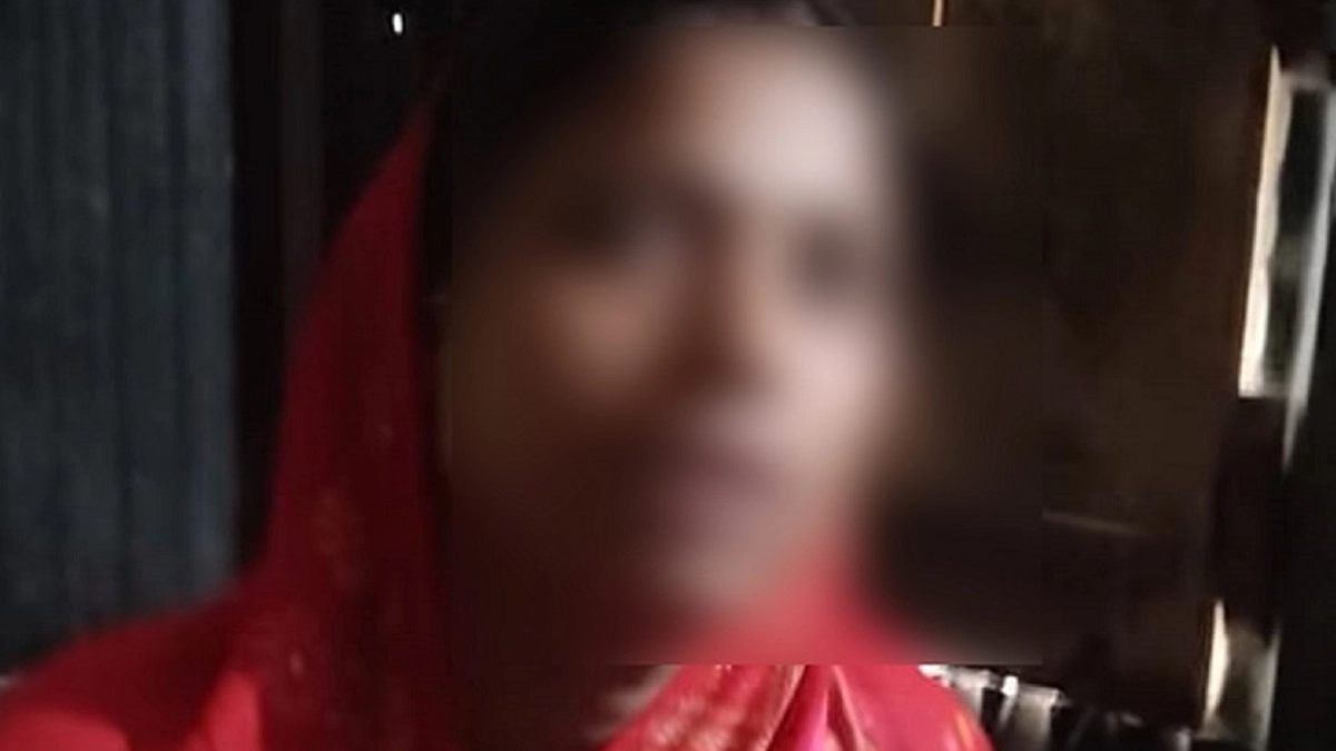 ভুক্তভোগী সেই নারী।         ছবি- সংগৃহীত