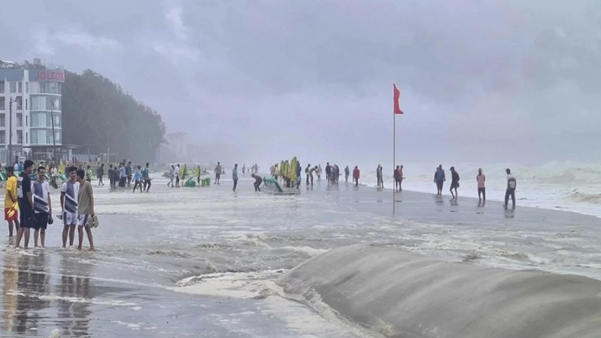 কক্সবাজার সমুদ্রসৈকত। ছবি- সংগৃহীত