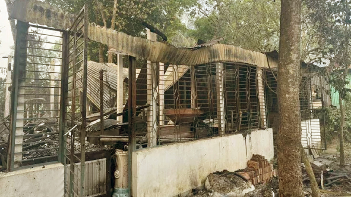 চিত্রশিল্পীর বাড়িতে অগ্নিকাণ্ডের ঘটনায় তদন্ত কমিটি