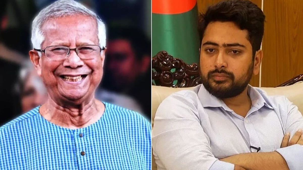 প্রধান উপদেষ্টার সঙ্গে দেখা করলেন নাহিদ ইসলাম