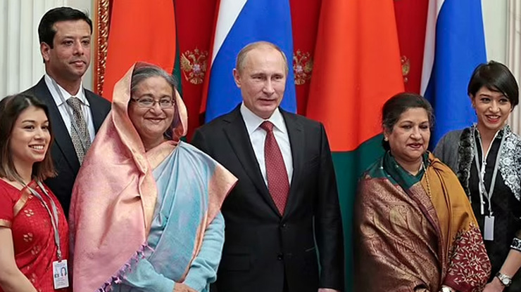 হাসিনা-টিউলিপ রাশিয়া সফরে ঘুষ নিয়েছেন ৪ বিলিয়ন পাউন্ড