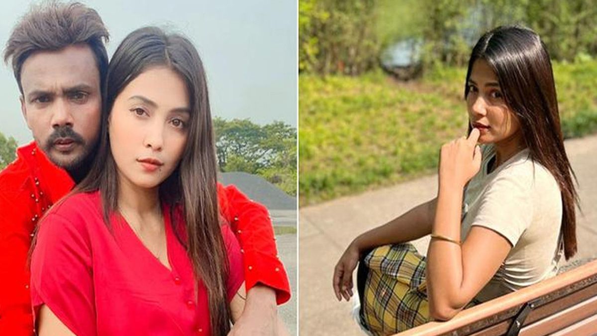 হিরো আলমের সঙ্গে সাইকা সুবহা তান্নু। ছবি- সংগৃহীত
