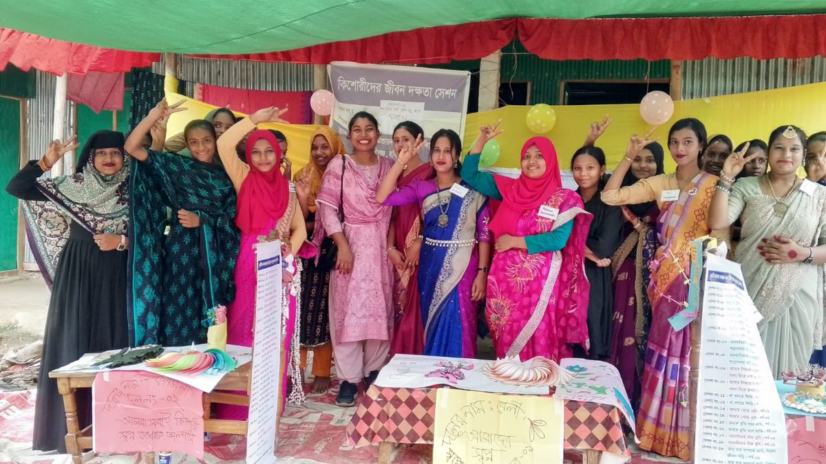 ব্র্যাকের কিশোরীদের নিয়ে  ‘স্বপ্নের মেলা’ অনুষ্ঠিত 