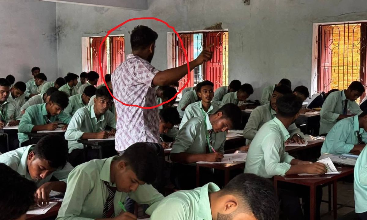 নাটোরের বড়াইগ্রামে এইচএসসি পরীক্ষা কেন্দ্র পরিদর্শনে বনপাড়া পৌর ছাত্রদলের যুগ্ম আহ্বায়ক রাকিব সরদার।