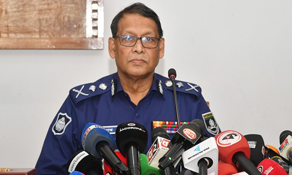 বাংলাদেশ পুলিশের মহাপরিদর্শক বাহারুল আলম। ছবি- সংগৃহীত