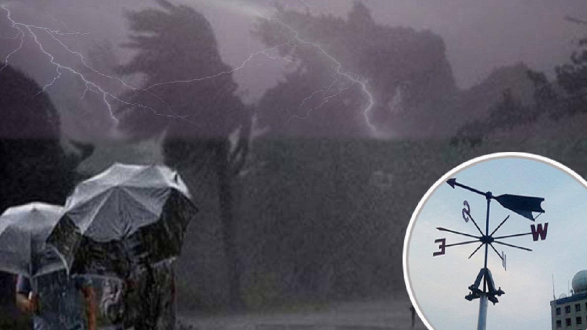 মধ্যরাতে বজ্রসহ ঝড়ের আভাস, সতর্ক সংকেত
