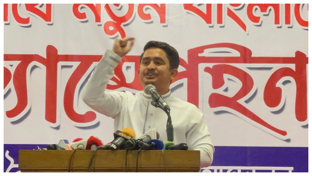 আ‍‍`লীগ নেতাকর্মীদের টিস্যুর মতো ব্যবহার করেছে খুনি হাসিনা: সারজিস