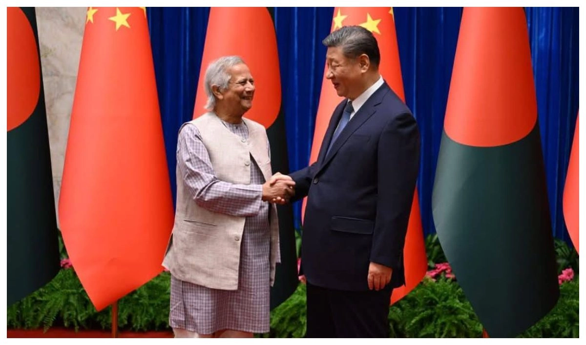 চীনা প্রেসিডেন্টের সঙ্গে প্রধান উপদেষ্টার  বৈঠক, প্রেস সচিবের স্ট্যাটাস