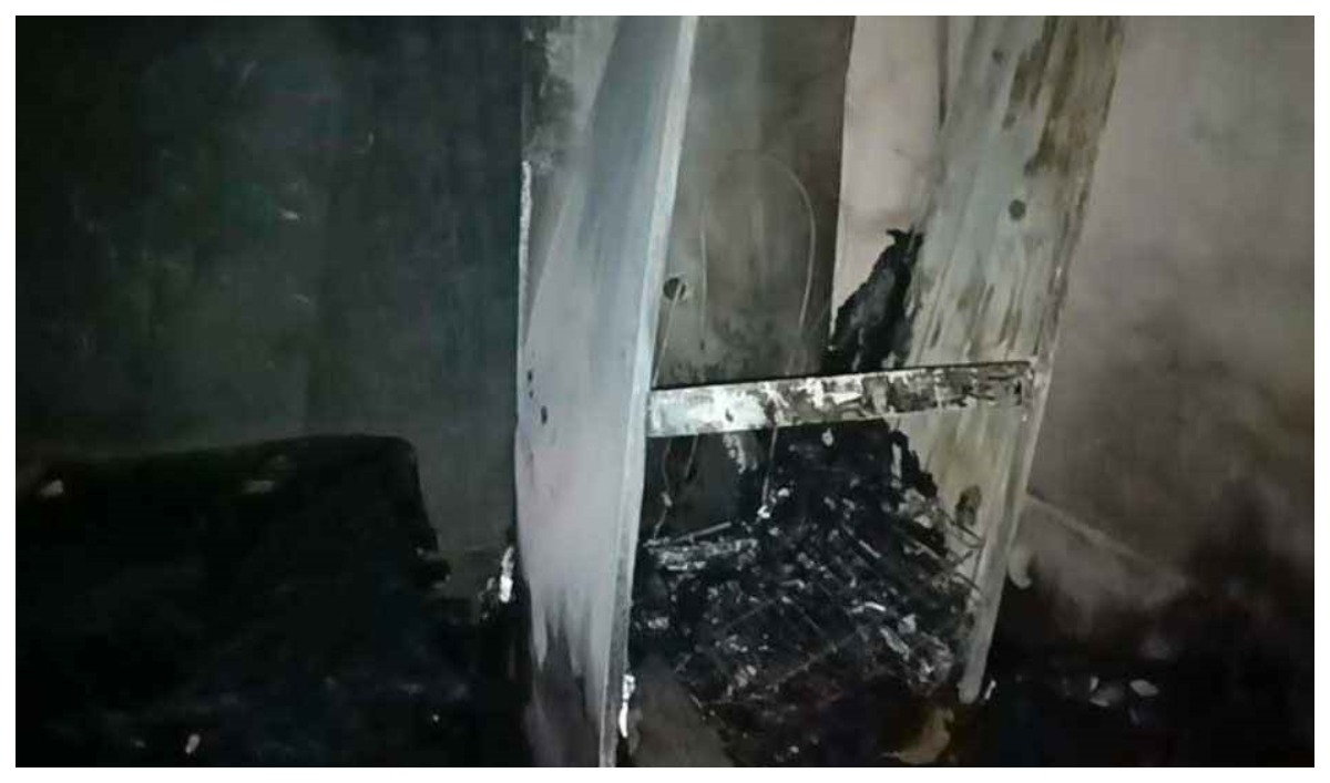 সাভারে শ্রমিক কলোনিতে আগুন
