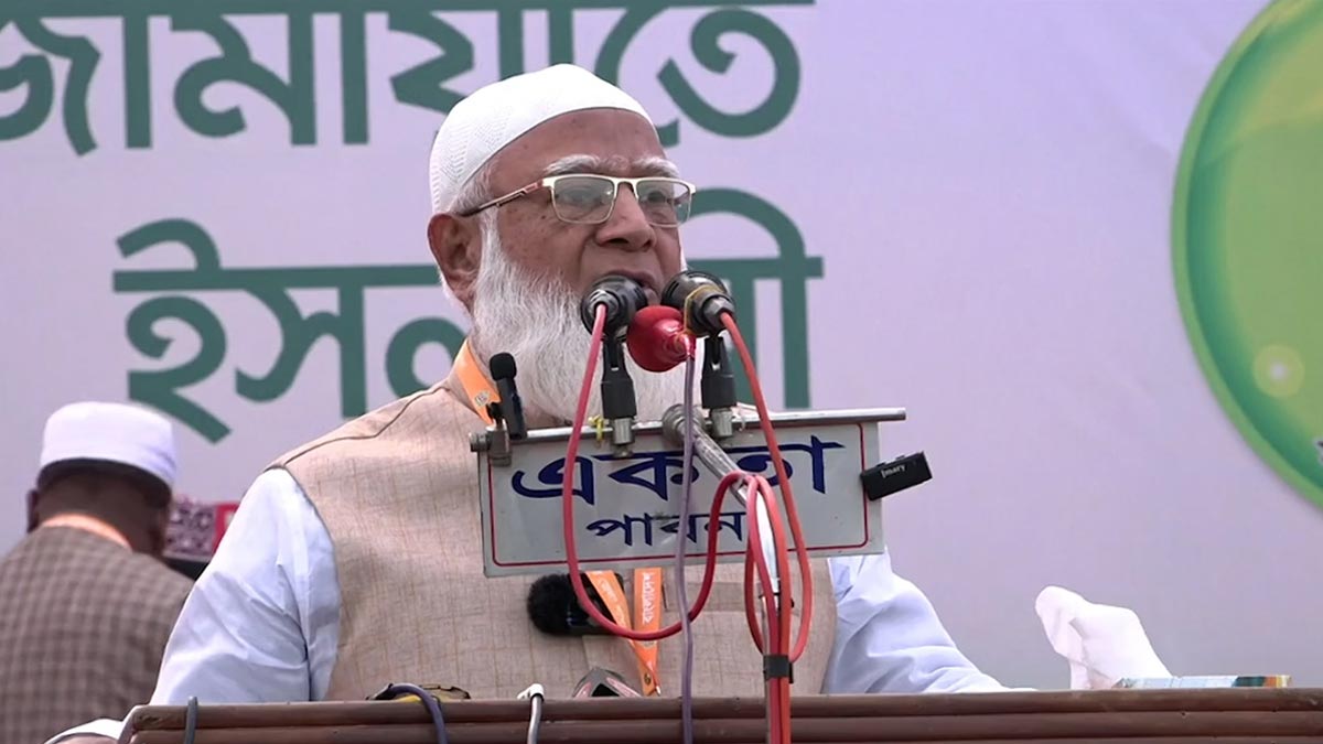 অন্তর্বর্তী সরকারের উদ্দেশ্যে যে বার্তা দিলেন জামায়াত আমির