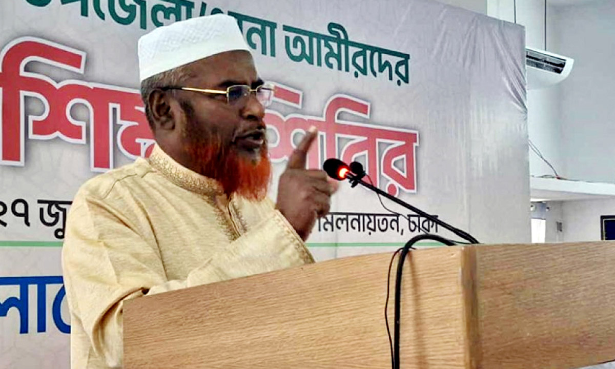 জামায়াতে ইসলামীর সেক্রেটারি জেনারেল অধ্যাপক মিয়া গোলাম পরওয়ার।   ছবি- সংগৃহীত