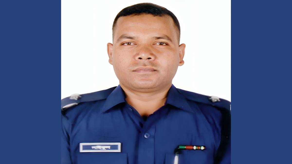 ওসি সাইফুল ইসলাম। ছবি- রূপালী বাংলাদেশ