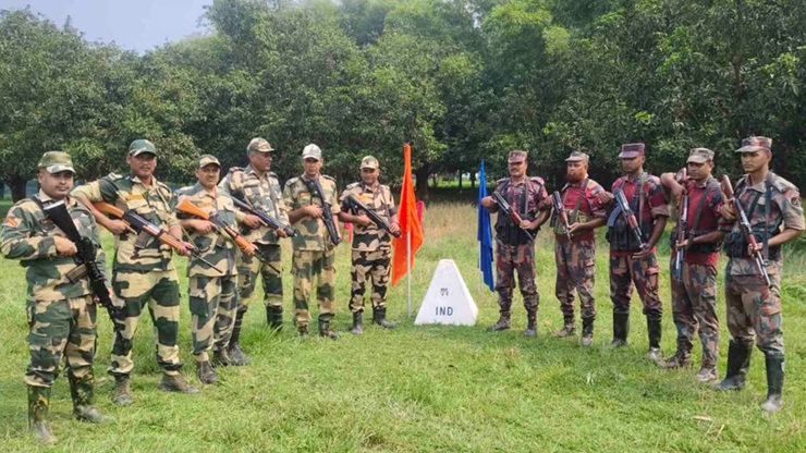 সীমান্তে ফের কাঁটাতারের বেড়া দেওয়ার চেষ্টা বিএসএফের