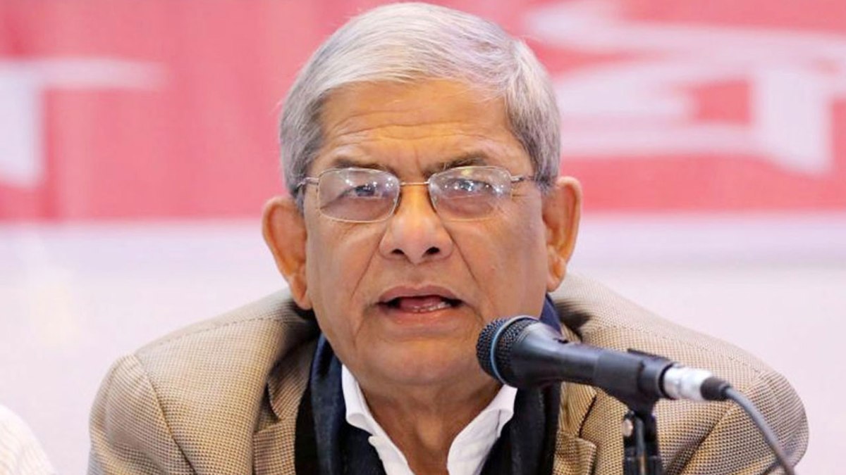 আমরা বাংলাদেশের জন্য ঐক্যবদ্ধ, মির্জা ফখরুলের স্ট্যাটাস