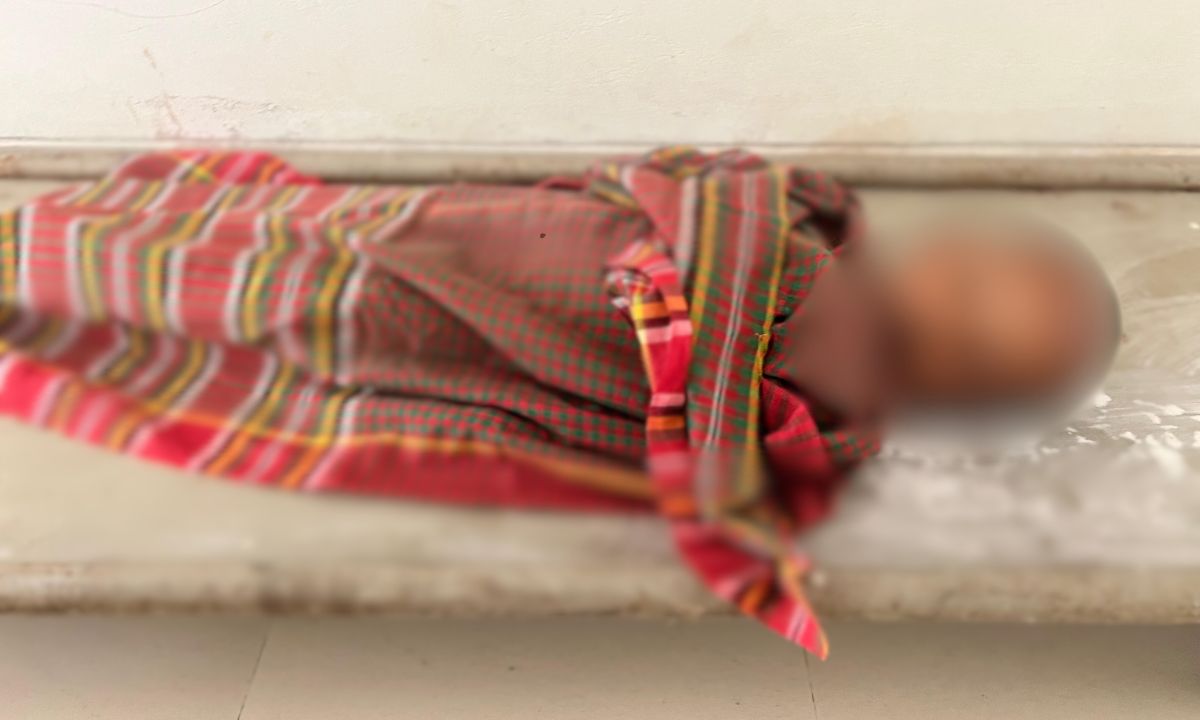মৃত শিশু মো. আনাস। ছবি- রূপালী বাংলাদেশ