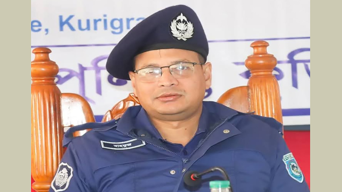 ‘মিডিয়া ছুটায় দেব, চেনো আমাদের’- সাংবাদিককে হুমকি কুড়িগ্রামের এসপির