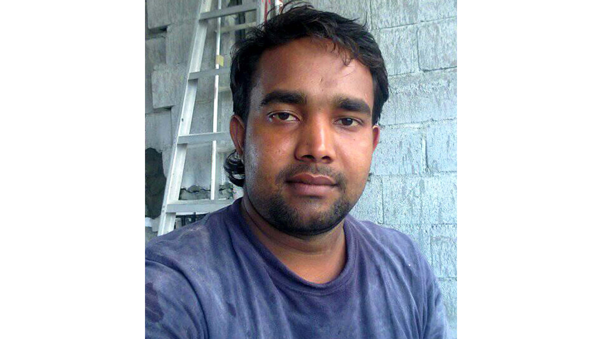 গ্রেপ্তার খোরশেদ আলম। ছবি- রূপালী বাংলাদেশ