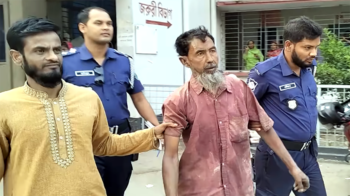 জয়পুরহাটে পান খাওয়ার নাম করে শিশুকে ধর্ষণচেষ্টা, বৃদ্ধ গ্রেপ্তার
